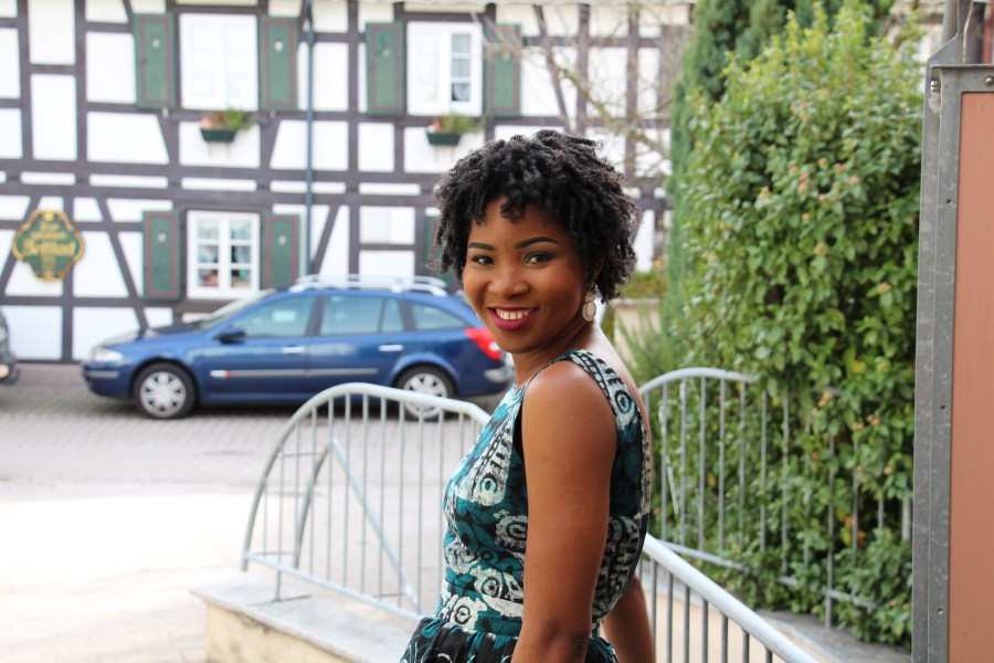 ADAEZE IN GREEN&nbsp;PRINT